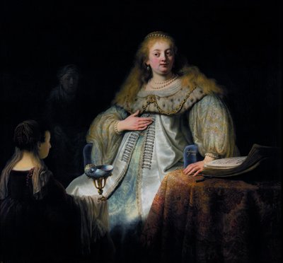 Sophonisba Receives the Cup of Poison by Rembrandt van Rijn